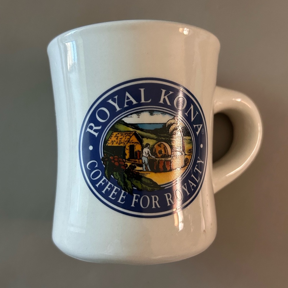 Royal Kona White Coffee Mug